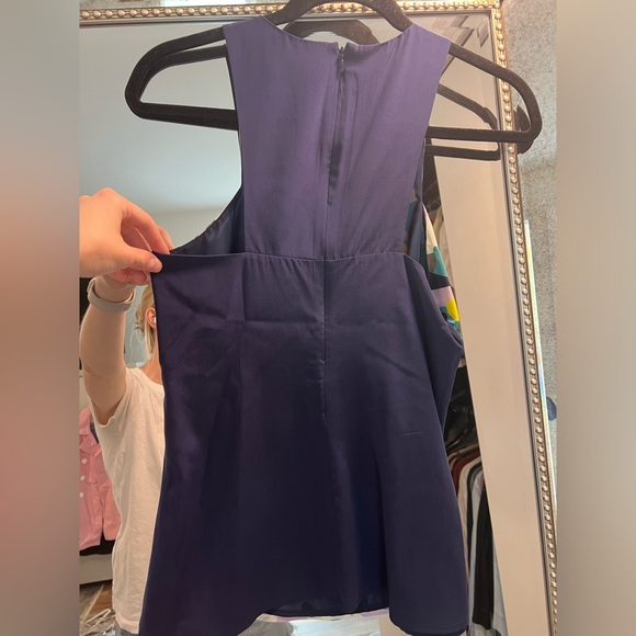 Annie Griffin colorful silk tank - Picture 2 of 2